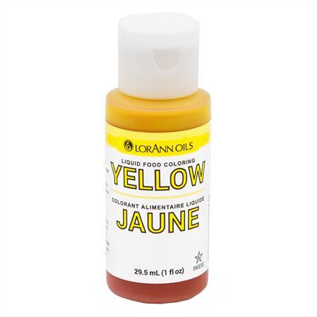 Yellow Liquid Food Color Lorann