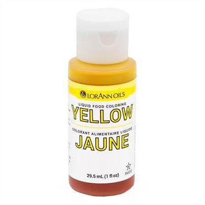 Yellow Liquid Food Color Lorann