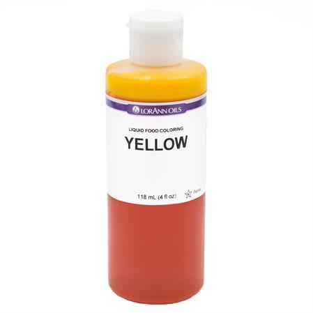 Yellow Liquid Food Color Lorann