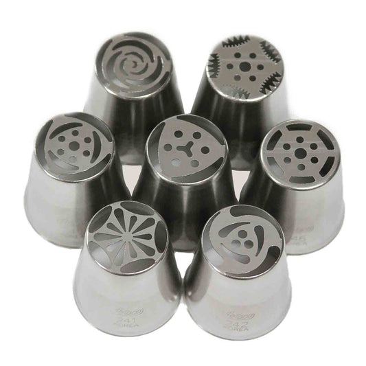 ATECO Tulip Rose Piping Tip Set 24007