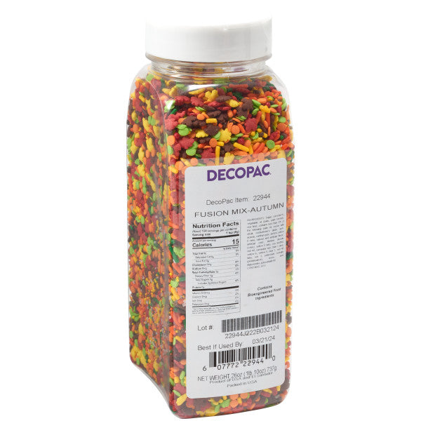 Autumn Fusion Sprinkles Decopac 22944