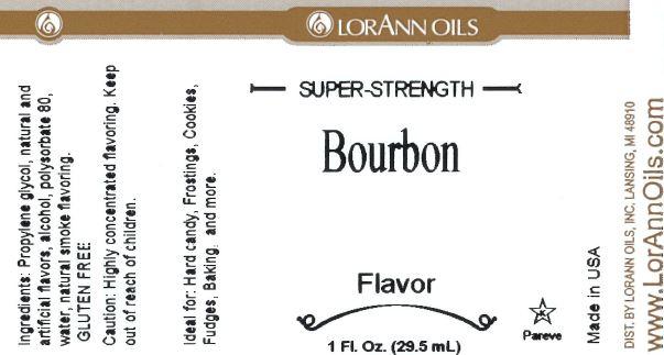 Lorann Bourbon Flavor Label 0252