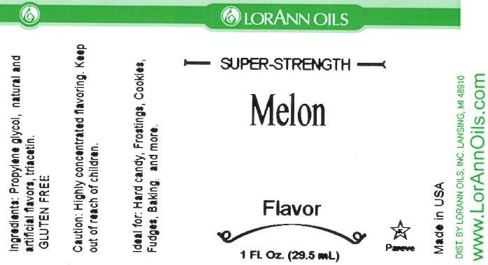 Lorann Melon Flavor Label 0620