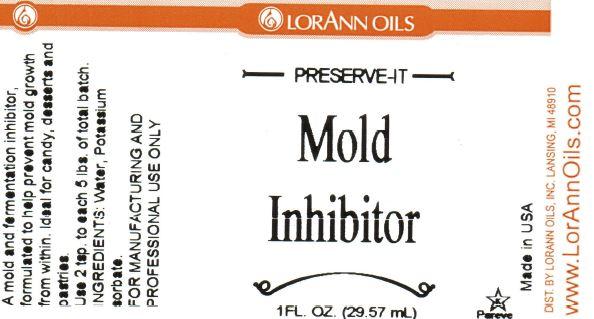 Lorann Mold Inhibitor Label