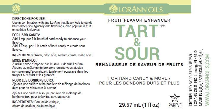 Lorann Tart & Sour 1oz Label