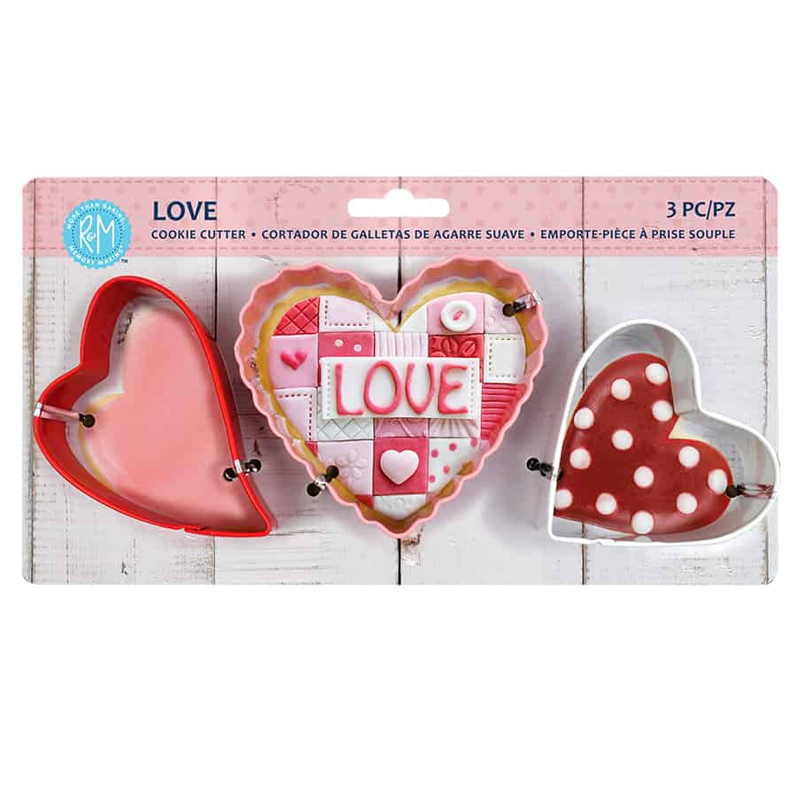 Love Heart Cookie Cutter Set 5110