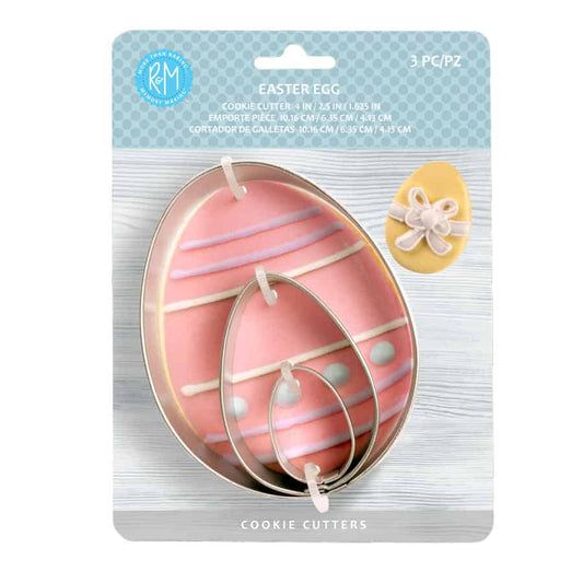 Nested Easter Egg Cookie Cutter Set 2027