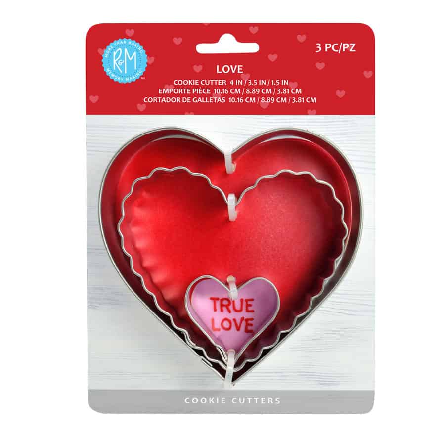 Nested Heart Cookie Cutter Set 2026