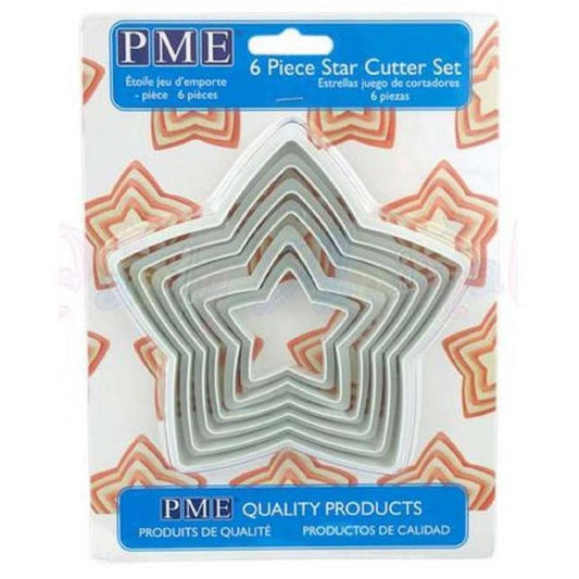 PME Star Plastic Cutter Set PNS6