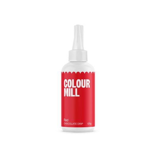 Red Cake Drip Colour Mill