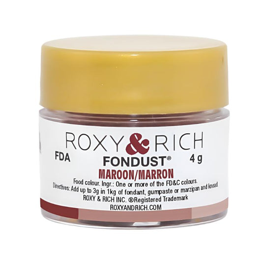 Roxy & Rich Maroon Fondust 4 grams F4-015