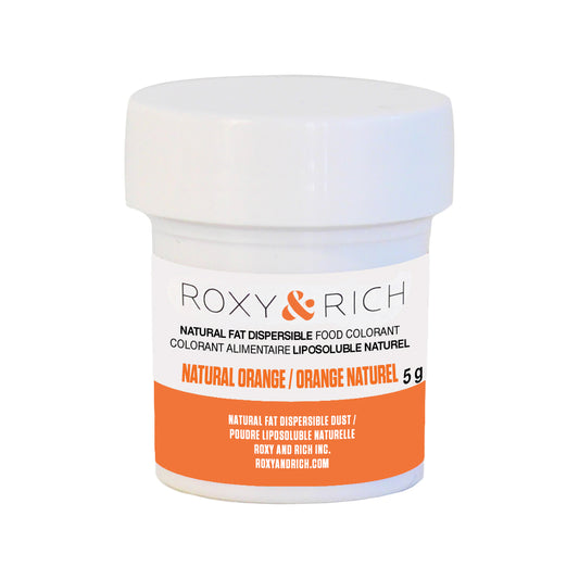 Orange Natural Fat Dispersible Powdered Color Roxy & Rich