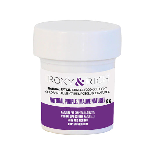 Purple Natural Fat Dispersible Powdered Color Roxy & Rich