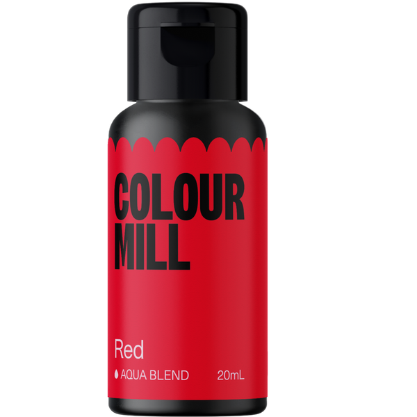 Red Aqua Blend Colour Mill Food Color