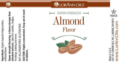 Almond Super Strength Flavor Lorann