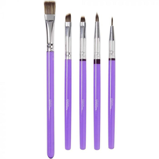 Decorating Brush Set Of 5 Wilton