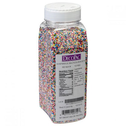 Multi Colored Non Pareils 30 oz