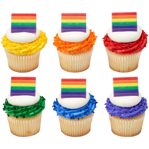 Pride Cake Rings Pk/72