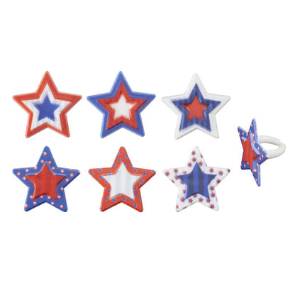 Star Assortment Cake Rings Pk/144