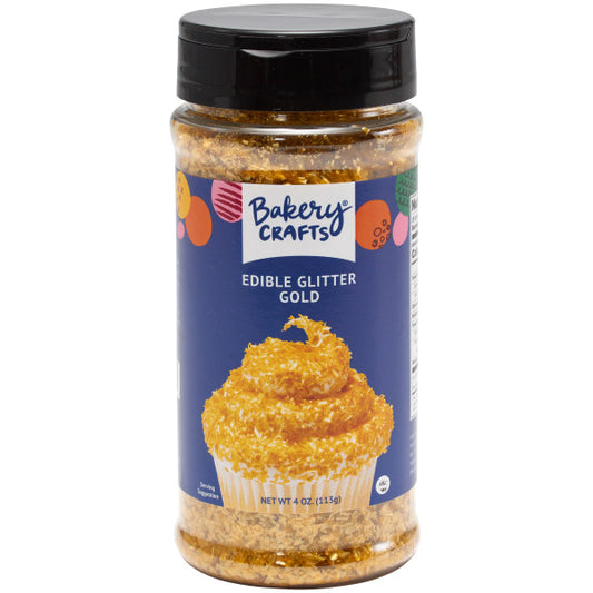 Gold Edible Glitter 4 oz