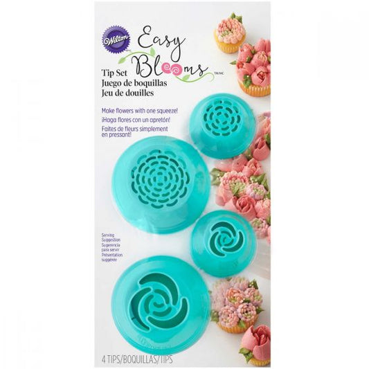 Easy Blooms Cake Decorating Tip Set of 3 Wilton