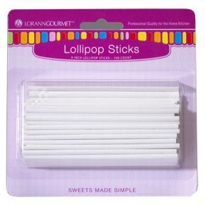 4" Lollipop Sticks Pk/100