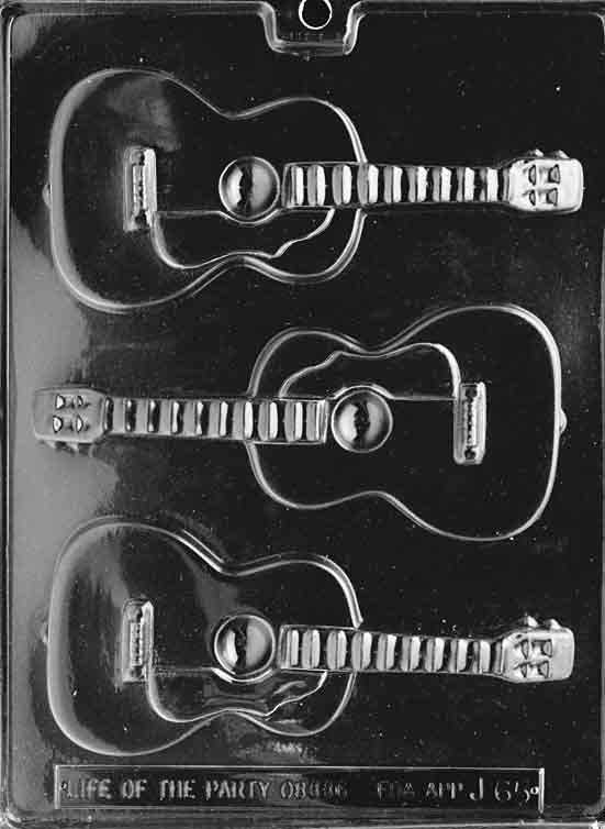 Guitar Chocolate Mold