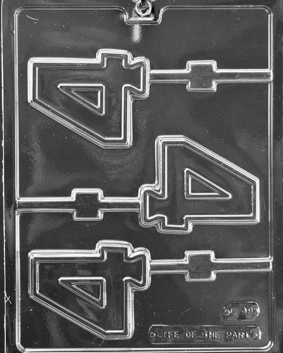 #4 Lolly Chocolate Mold