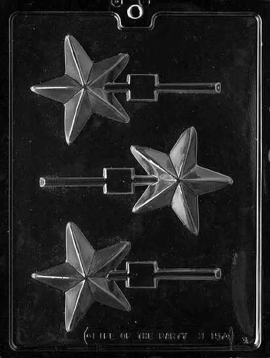 Star Lolly Chocolate Mold