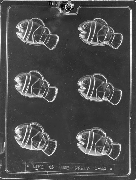 Striped Clown Fish Chocolate Mold