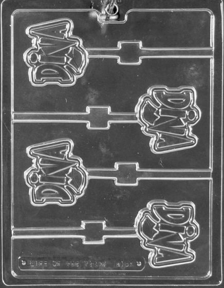 Diva Lolly Chocolate Mold