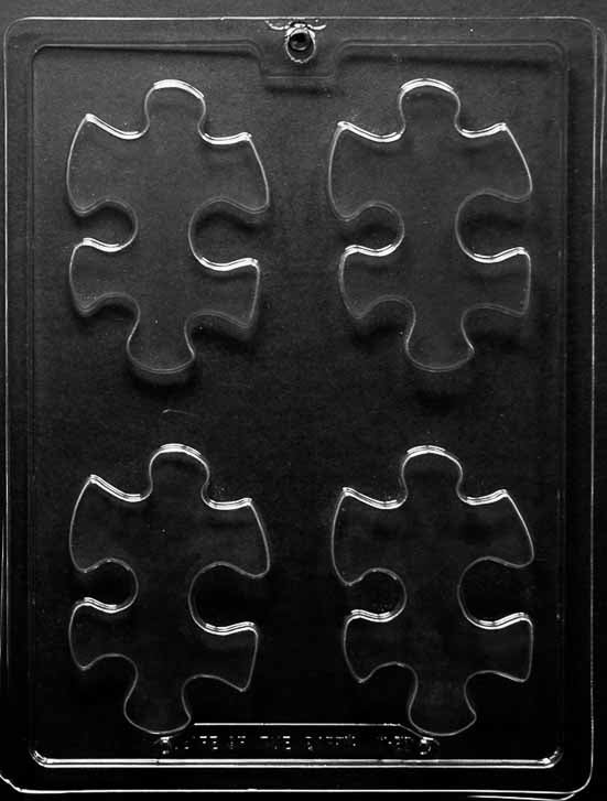 Puzzle Piece Chocolate Mold