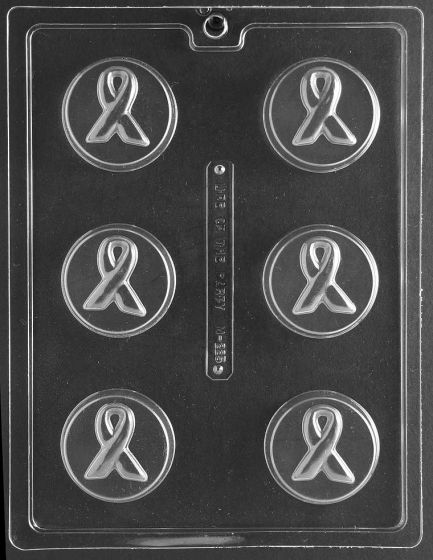 Awareness Ribbon Cookie Chocolate Mold