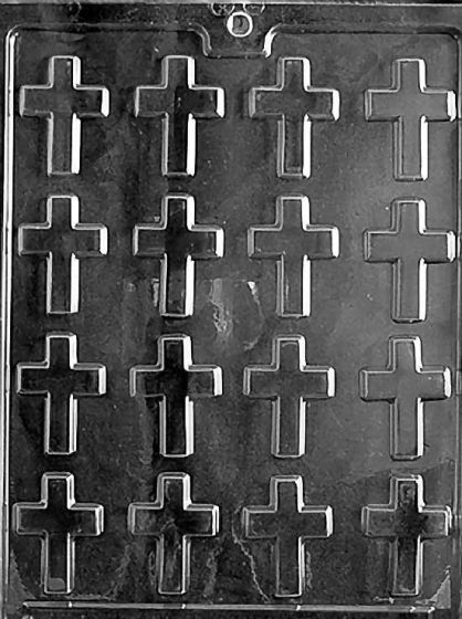 Cross Bite Size Chocolate Mold